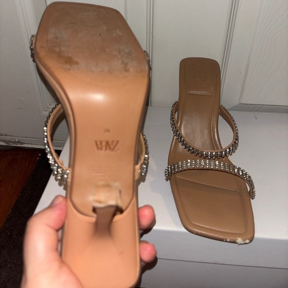 Zara Sparkly Heel - Size 40 - Picture 4 of 4